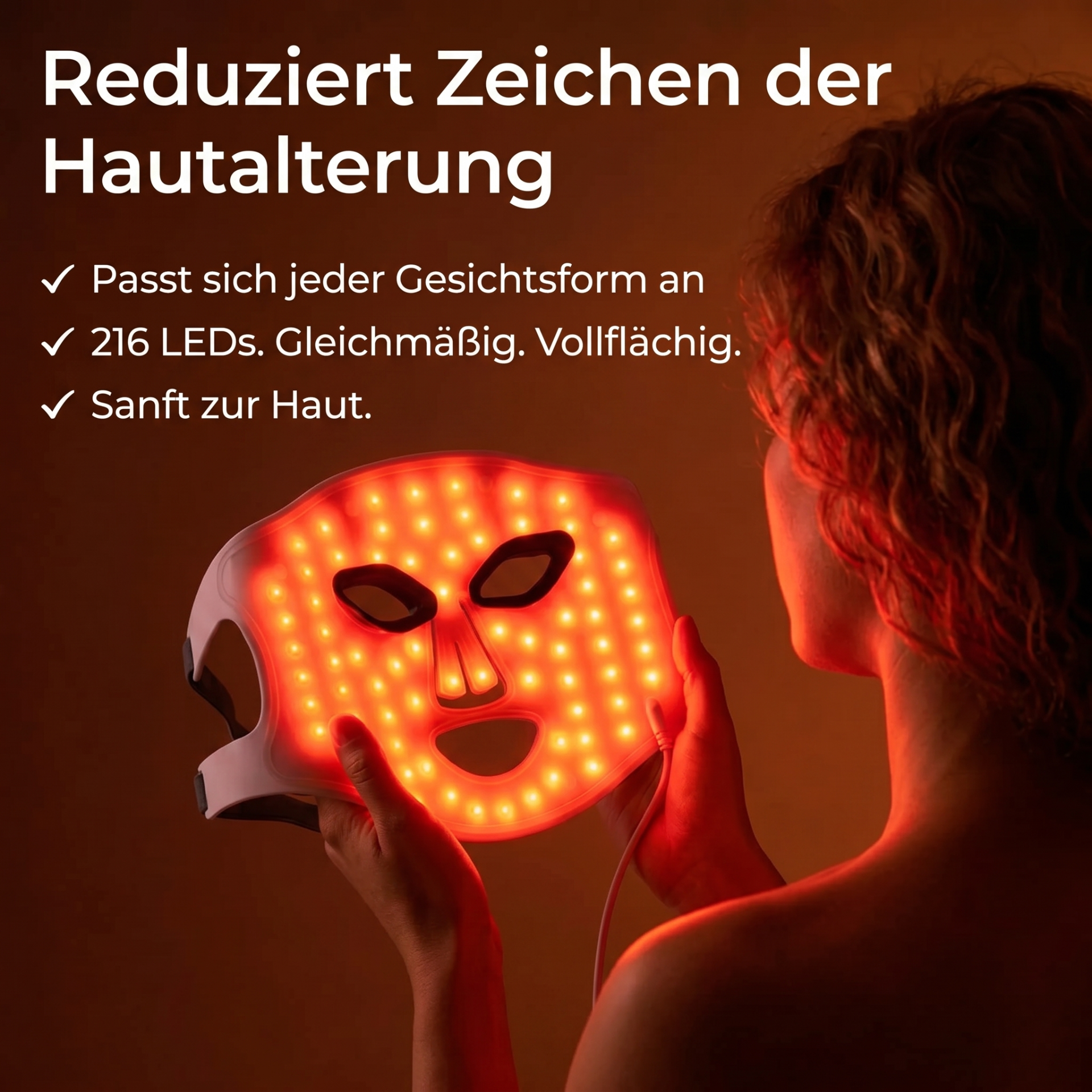 Anti-Aging Rotlichtmaske Photon X