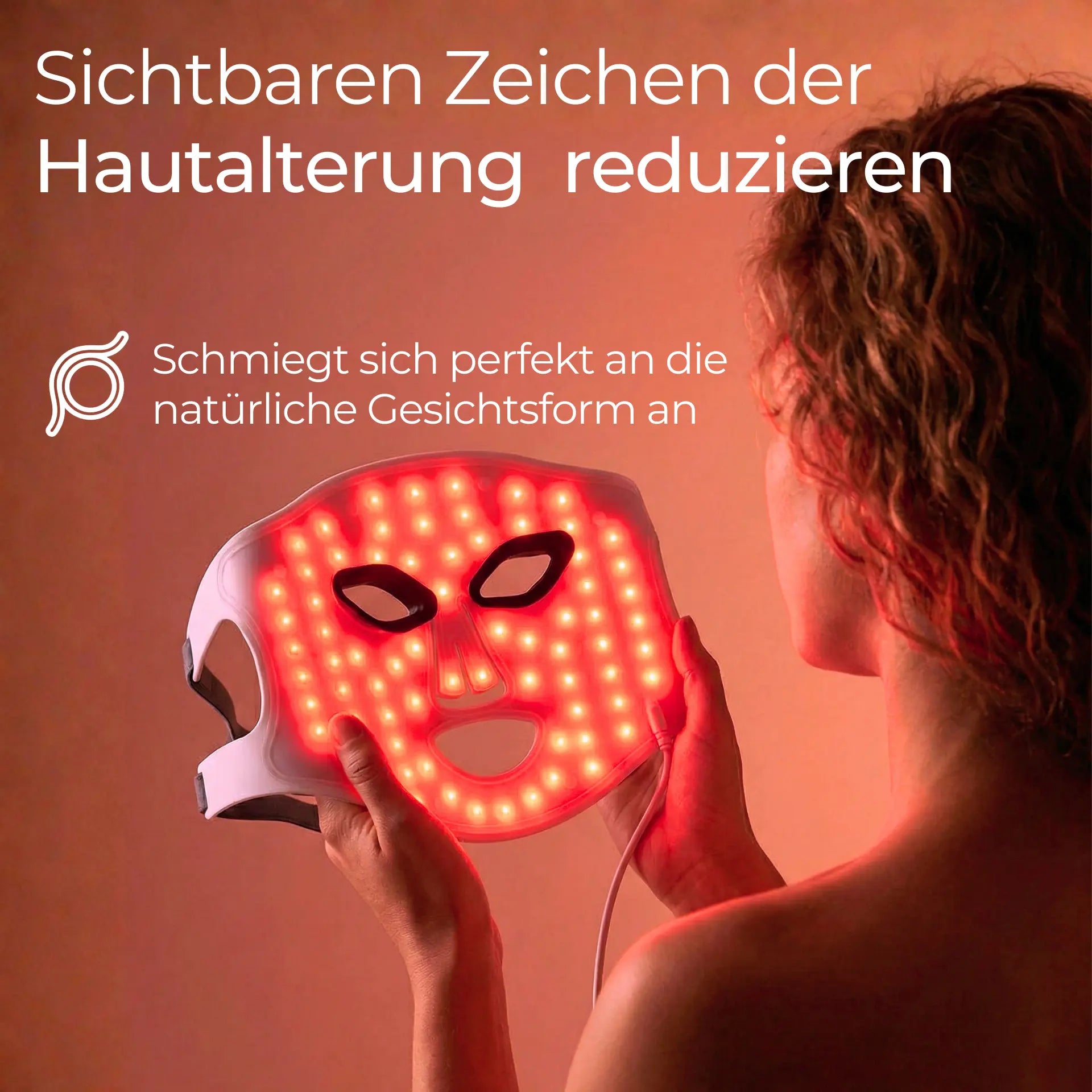 Anti-Aging Rotlichtmaske Photon X shinie