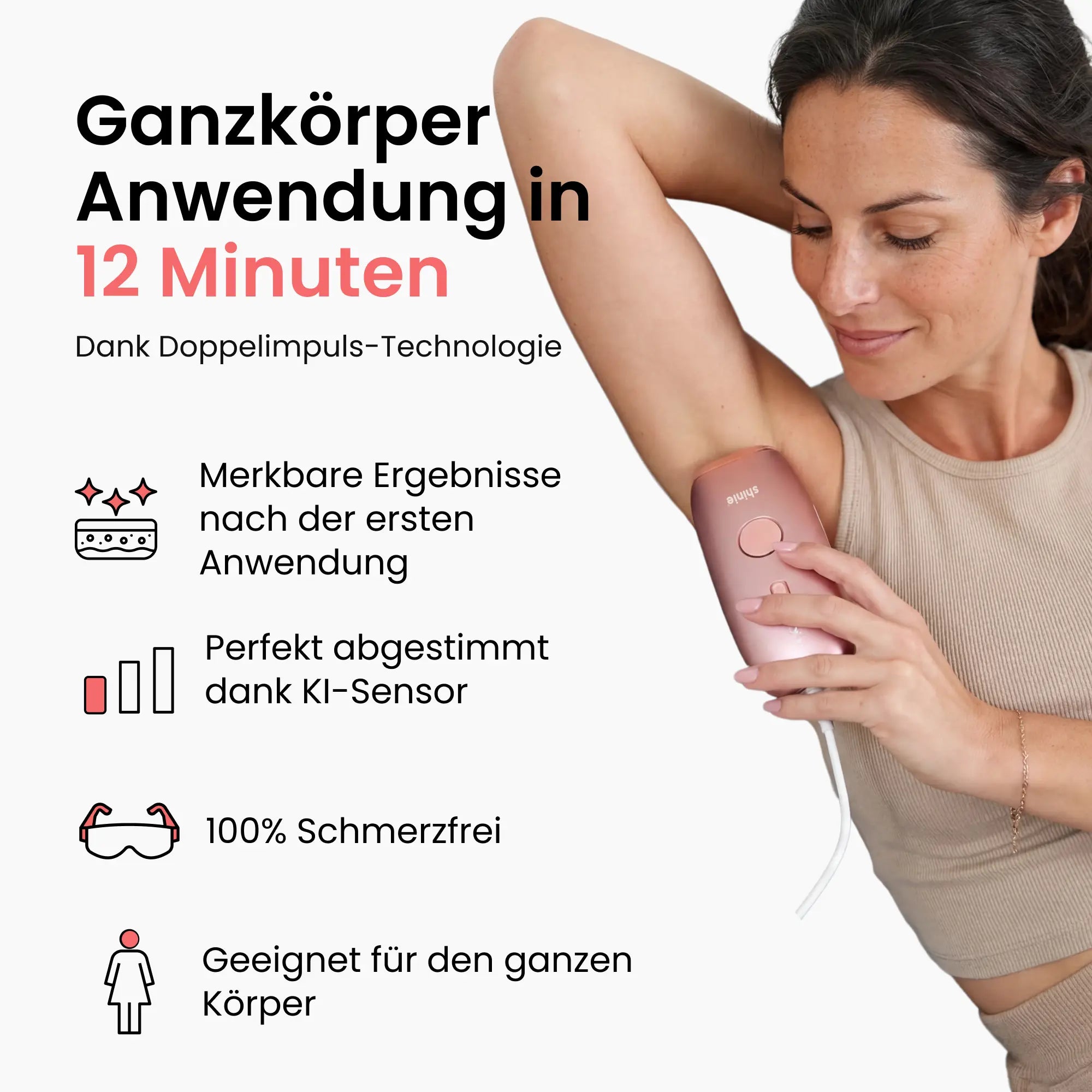 Zestaw Premium do depilacji Shinie