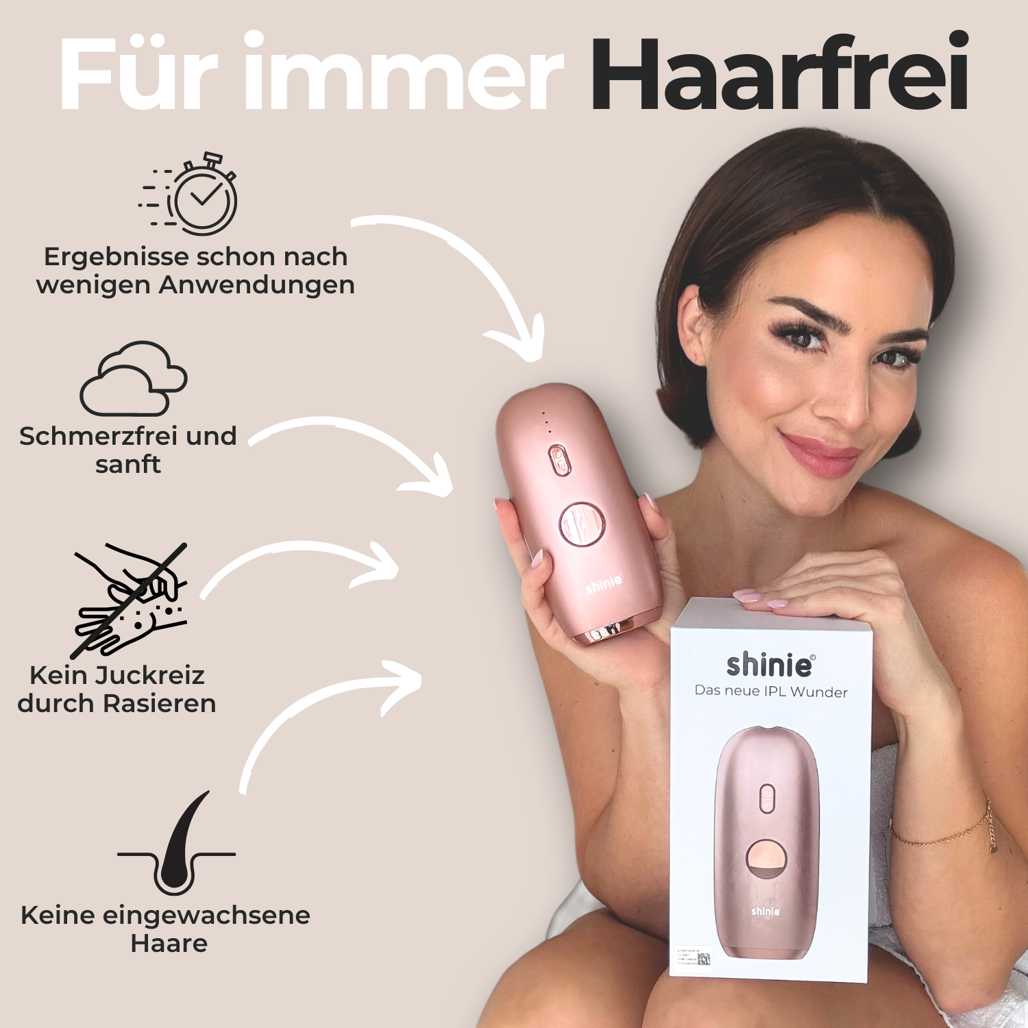 Premium Haarfrei Bundle (+ GRATIS Reisetasche und E-Book)